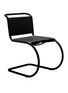 首图 –点击放大 - KNOLL - MR Leather Armless Side Chair — Black