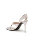  - ALAÏA - 90 金属感皮革高跟凉鞋