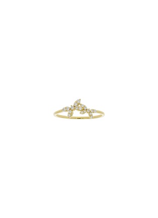 首图 - 点击放大 - LC COLLECTION JEWELLERY - Diamond 18K Gold Ring — US6.5