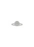 首图 - 点击放大 - LC COLLECTION JEWELLERY - Diamond 18K White Gold Flower Ring — US 6.5