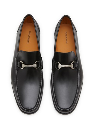 细节 - 点击放大 - MAGNANNI - Leather Penny Loafers