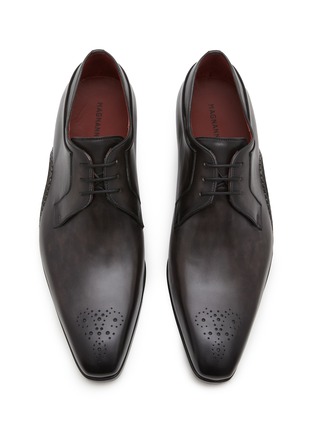 细节 - 点击放大 - MAGNANNI - Leather Oxford Shoes