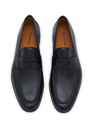 细节 - 点击放大 - MAGNANNI - Leather Penny Loafers