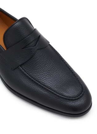 细节 - 点击放大 - MAGNANNI - Leather Penny Loafers