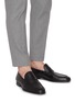 模特儿示范图 - 点击放大 - MAGNANNI - Leather Penny Loafers