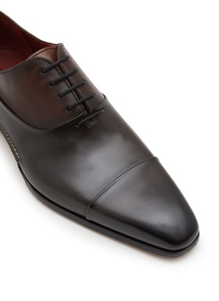 细节 - 点击放大 - MAGNANNI - Leather Oxford Shoes