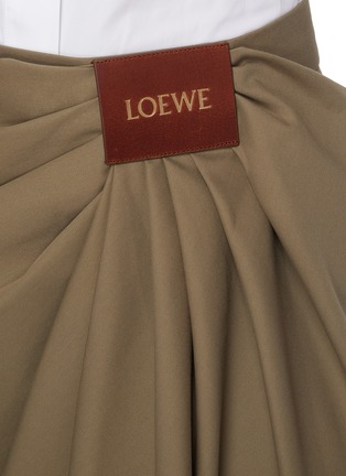  - LOEWE - 收褶迷你半身裙