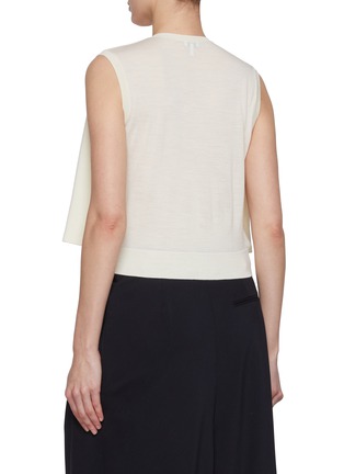 背面 - 点击放大 - LOEWE - Sleeveless Wool Knit Sweater