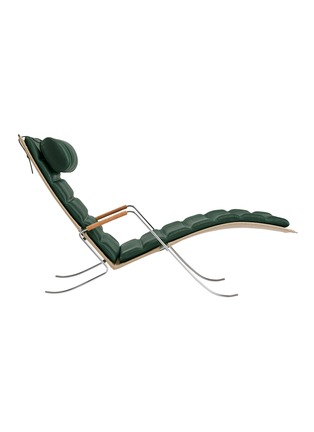 首图 –点击放大 - LANGE PRODUCTION - FK 87 Grasshopper Chaise Longue — Green