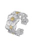 细节 - 点击放大 - BUCCELLATI - Blossoms Vermeil Rhodium-Plated Gold-Plated Sterling Silver Gardenia Bracelet — Size 160