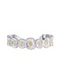 首图 - 点击放大 - BUCCELLATI - Blossoms Vermeil Rhodium-Plated Gold-Plated Sterling Silver Daisy Bracelet — Size 170