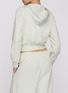 正面 -点击放大 - SKIMS - COTTON JERSEY 拉链连帽卫衣