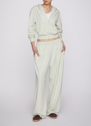 背面 - 点击放大 - SKIMS - COTTON JERSEY 松紧腰宽松长裤