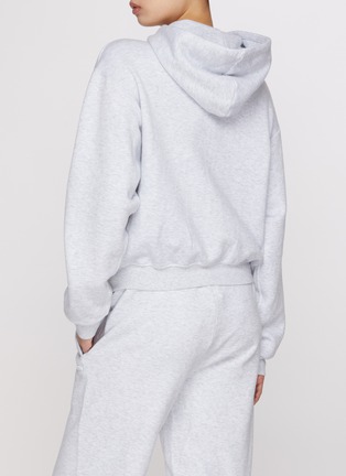 正面 -点击放大 - SKIMS - COTTON FLEECE 拉链连帽卫衣