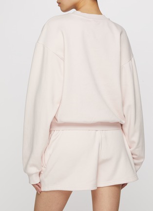 正面 -点击放大 - SKIMS - COTTON FLEECE 圆领套头衫