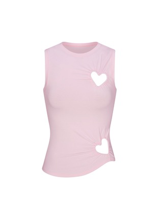 首图 - 点击放大 - SKIMS - COTTON JERSEY 镂空爱心背心