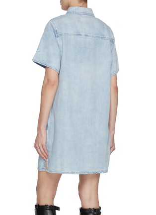 背面 - 点击放大 - RAG & BONE - Jocelyn Ultra Featherweight Light Wash Dress