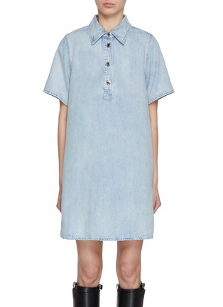 首图 - 点击放大 - RAG & BONE - Jocelyn Ultra Featherweight Light Wash Dress