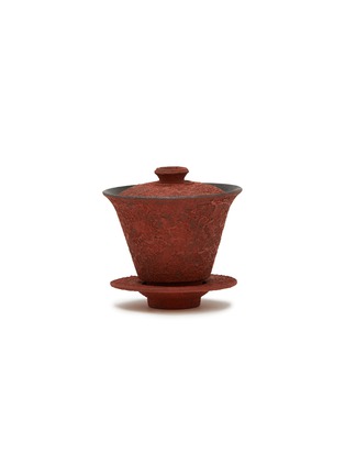 首图 –点击放大 - TOKI NASHIKI - Red Chinese Tureen Tea Cup