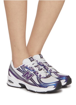 模特儿示范图 - 点击放大 - NEW BALANCE - 740 Low Top Women's Sneakers