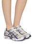 模特儿示范图 - 点击放大 - ASICS - GEL-NIMBUS 9 Low Top Women's Sneakers