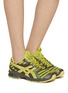 模特儿示范图 - 点击放大 - ASICS - x Kiko Kostadinov UB9-S GEL-DS 14 Low Top Women's Sneakers