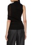 背面 - 点击放大 - SHARON WAUCHOB - Rachel Asymmetrical Draped Silk Knit Top