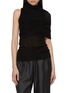 首图 - 点击放大 - SHARON WAUCHOB - Rachel Asymmetrical Draped Silk Knit Top