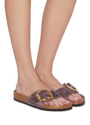 模特儿示范图 - 点击放大 - BIRKENSTOCK - MADRID 单扣带皮革凉鞋