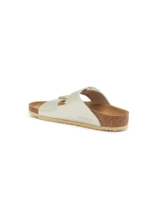 细节 - 点击放大 - BIRKENSTOCK - Arizona Metallic Leather Kids' Sandals