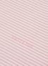 细节 –点击放大 - SUITE702 - Woven Stripe King Size Duvet Cover — Pink/Ecru