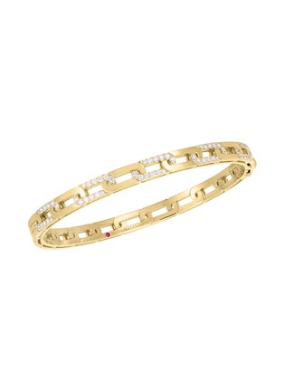 首图 - 点击放大 - ROBERTO COIN - Navarra 18K Gold Diamond Ruby Bangle — 48*58