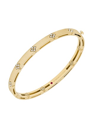 首图 - 点击放大 - ROBERTO COIN - Love in Verona 18K Gold Diamond Ruby Bangle — 50*60