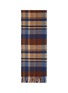 首图 - 点击放大 - JOHNSTONS OF ELGIN - Block Check Cashmere Scarf