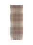 首图 - 点击放大 - JOHNSTONS OF ELGIN - Blurred Check Cashmere Silk Scarf