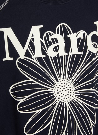  - MARDI MERCREDI - Flowermardi Raglan Cotton Sweatshirt