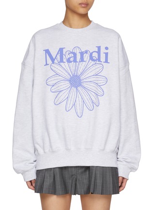 首图 - 点击放大 - MARDI MERCREDI - Flowermardi Cotton Sweatshirt