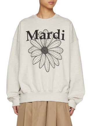 首图 - 点击放大 - MARDI MERCREDI - Flowermardi Cotton Sweatshirt