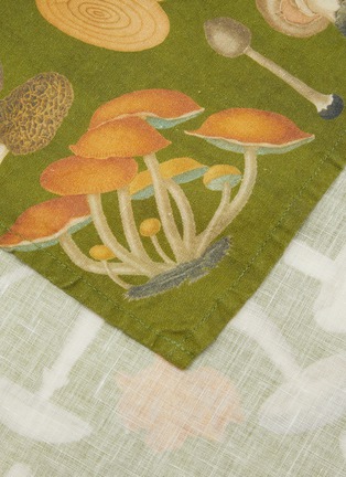 细节 –点击放大 - SUMMERILL & BISHOP - X John Derian Fungi Linen Napkin