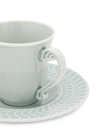 细节 –点击放大 - BUCCELLATI - Rouche Porcelain Tea Cup — Tang Green