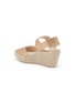  - PEDRO GARCÍA - Fama 70 Leather Wedge Sandals