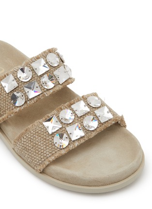 细节 - 点击放大 - PEDRO GARCÍA - Dilys Swarovski Crystal Embellished Sandals