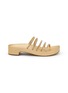 首图 - 点击放大 - PEDRO GARCÍA - Laryn 20 Crystal Pavé Strap Heeled Sandals