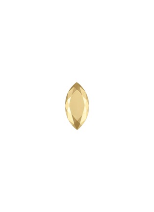 首图 - 点击放大 - MARIA TASH - Faceted 18K Gold Marquise Single Stud Earring