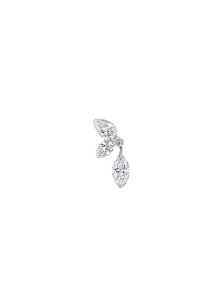 首图 - 点击放大 - MARIA TASH - Echo Marquise Pear Diamond 18K White Gold Single Stud Earring — Right