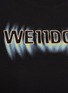  - WE11DONE - LOGO 印花 T 恤