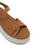 细节 - 点击放大 - CHLOÉ - Nama Platform Suede Sandals