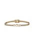 细节 - 点击放大 - JOHN HARDY - Love Knot 14K Gold Diamond Pavé Chain Double Row Lobster Clasp Bracelet — Size US