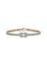 首图 - 点击放大 - JOHN HARDY - Love Knot 14K Gold Diamond Pavé Chain Double Row Lobster Clasp Bracelet — Size US