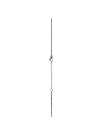 细节 - 点击放大 - JOHN HARDY - Love Knot Silver Diamond Pavé Chain Y Necklace — Size 18-20